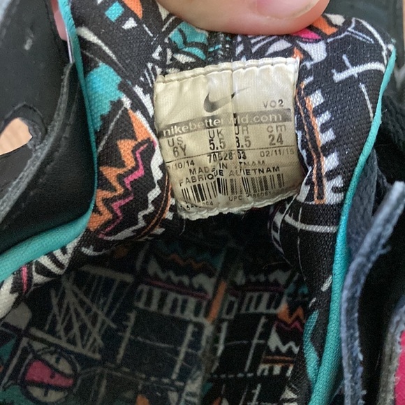 Nike air flight hurricane south beach Miami athletic shoes size 6Y vice spurs - Picture 7 of 10